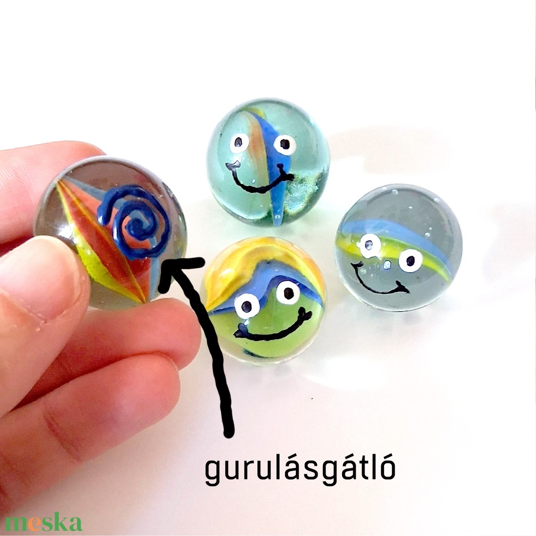 Cuki mosolygós üveggolyók társasjátékhoz, vagy csak úgy - kellékek & szerszámok - dekorációs kellékek - figurák - Meska.hu Cuki mosolygós üveggolyók társasjátékhoz, vagy csak úgy - kellékek & szerszámok - dekorációs kellékek - figurák - Meska.hu