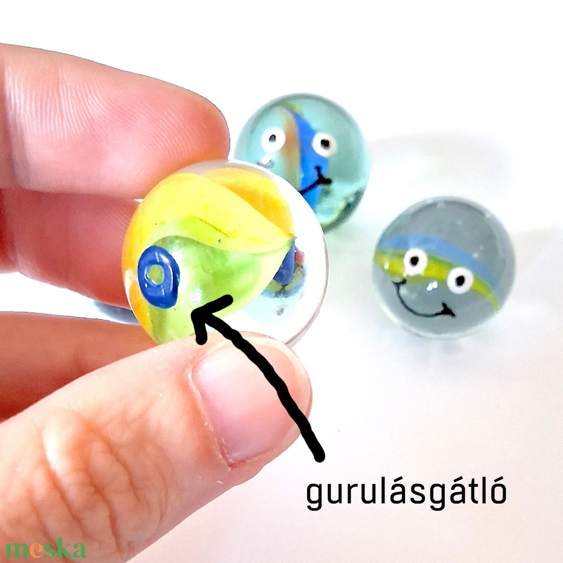 Cuki mosolygós üveggolyók társasjátékhoz, vagy csak úgy - kellékek & szerszámok - dekorációs kellékek - figurák - Meska.hu Cuki mosolygós üveggolyók társasjátékhoz, vagy csak úgy - kellékek & szerszámok - dekorációs kellékek - figurák - Meska.hu