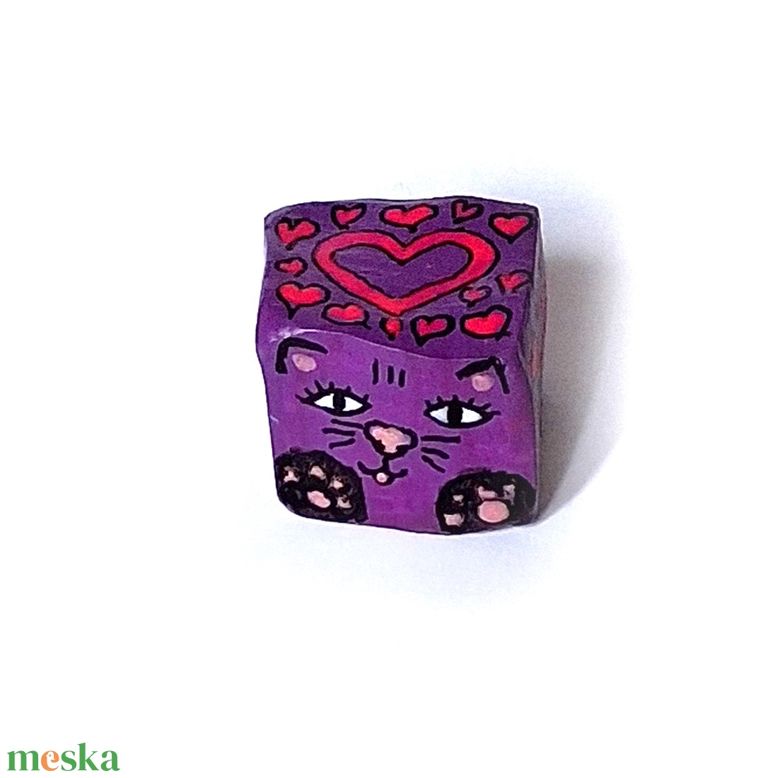 Lány Cica figura - cicus, lila, kicsi, pici, mini játék, vagy társasjátékhoz - játék & sport - plüssállat & játékfigura - cica - Meska.hu Lány Cica figura - cicus, lila, kicsi, pici, mini játék, vagy társasjátékhoz - játék & sport - plüssállat & játékfigura - cica - Meska.hu