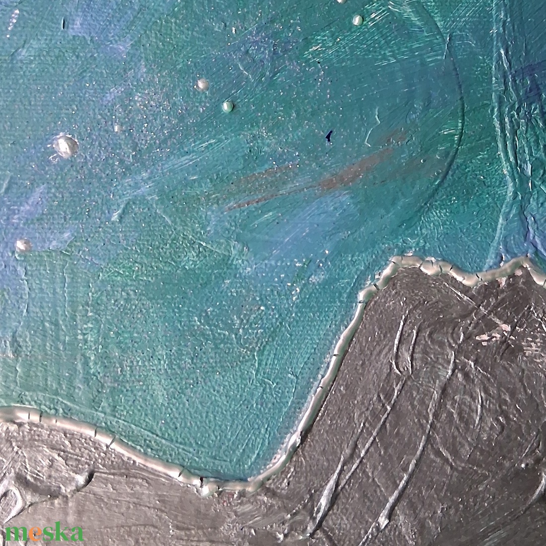 Türkiz Balaton sziluett / 70 x 40 cm - művészet - más művészeti ág - Meska.hu Türkiz Balaton sziluett / 70 x 40 cm - művészet - más művészeti ág - Meska.hu