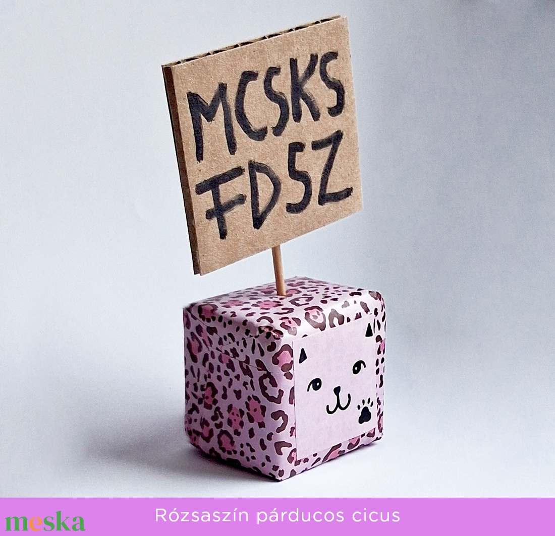 Macskás Fadísz - otthon & életmód - dekoráció - dísztárgy - Meska.hu