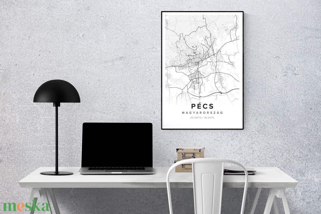 Pécs Térkép - Minimál stílus - Falikép A4 - otthon & életmód - dekoráció - kép & falikép - plakát - Meska.hu Pécs Térkép - Minimál stílus - Falikép A4 - otthon & életmód - dekoráció - kép & falikép - plakát - Meska.hu
