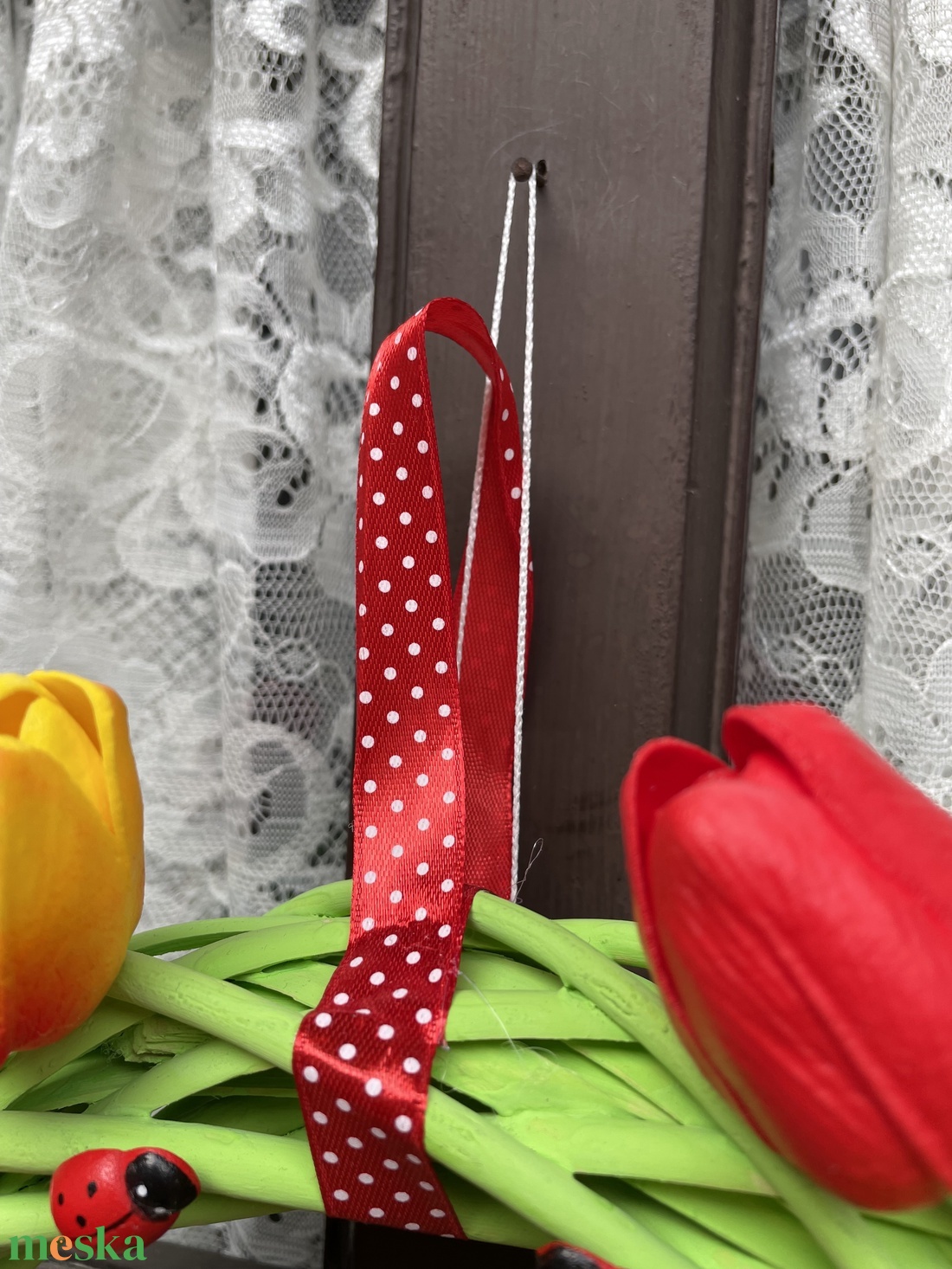 Tulipános ajtódísz fonott - otthon & életmód - dekoráció - ajtó- és ablak dekoráció - ajtódísz & kopogtató - Meska.hu Tulipános ajtódísz fonott - otthon & életmód - dekoráció - ajtó- és ablak dekoráció - ajtódísz & kopogtató - Meska.hu