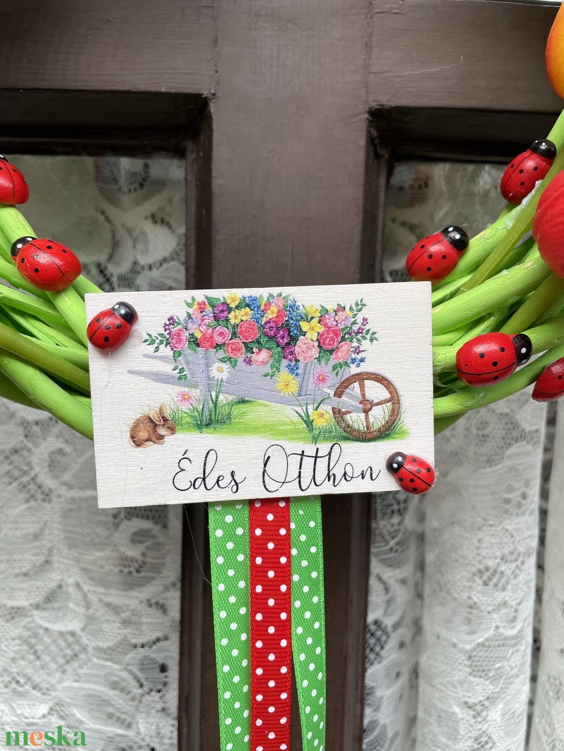 Tulipános ajtódísz fonott - otthon & életmód - dekoráció - ajtó- és ablak dekoráció - ajtódísz & kopogtató - Meska.hu Tulipános ajtódísz fonott - otthon & életmód - dekoráció - ajtó- és ablak dekoráció - ajtódísz & kopogtató - Meska.hu