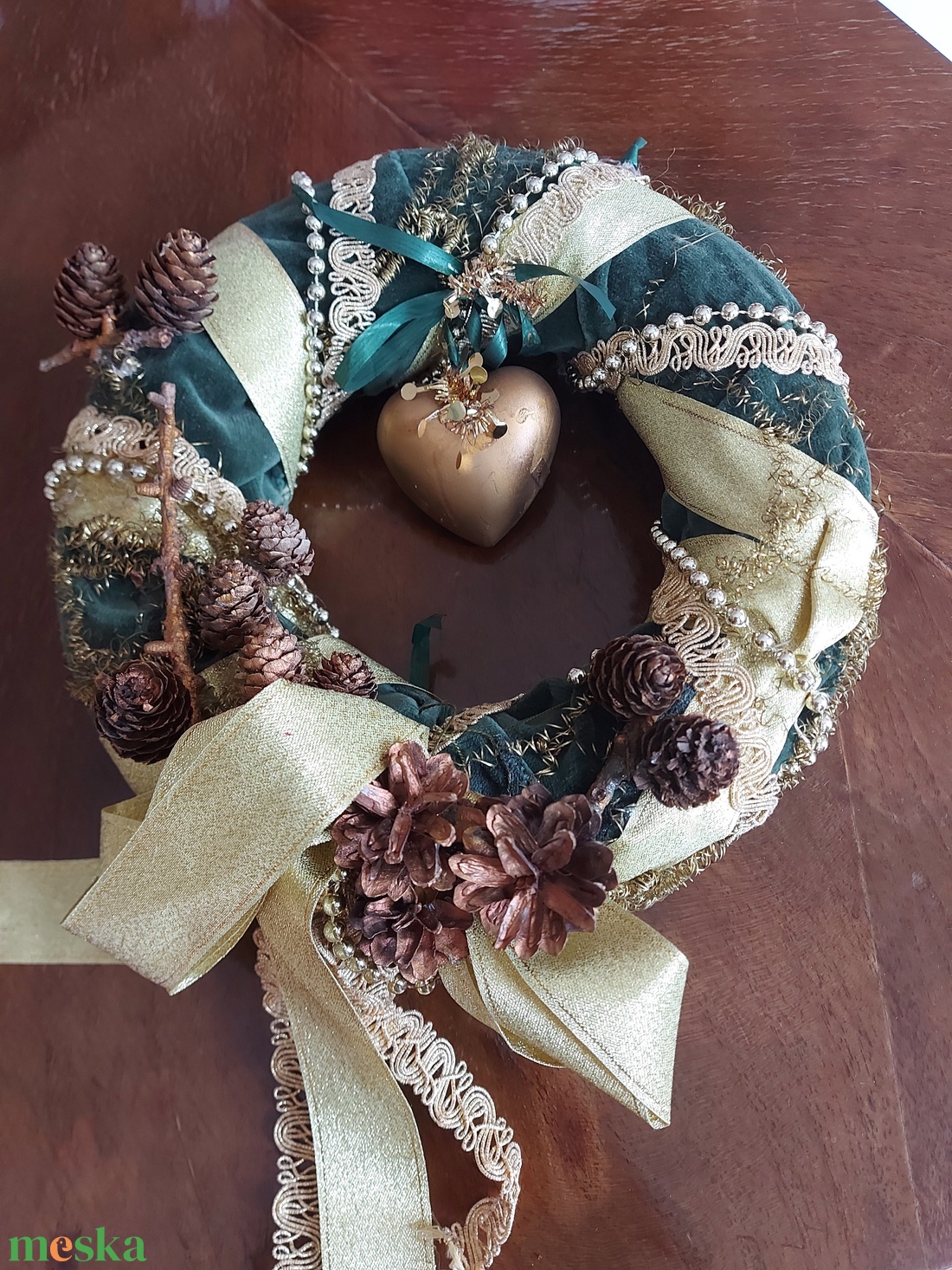 Adventi koszorú - karácsony - adventi díszek - adventi koszorú - Meska.hu