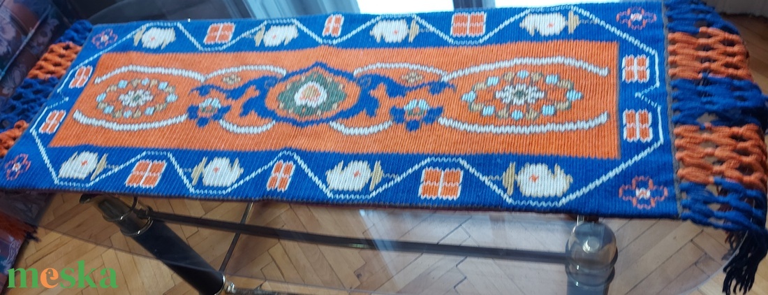 Asztali futó kelim hímzéssel - otthon & életmód - dekoráció - dísztárgy - Meska.hu