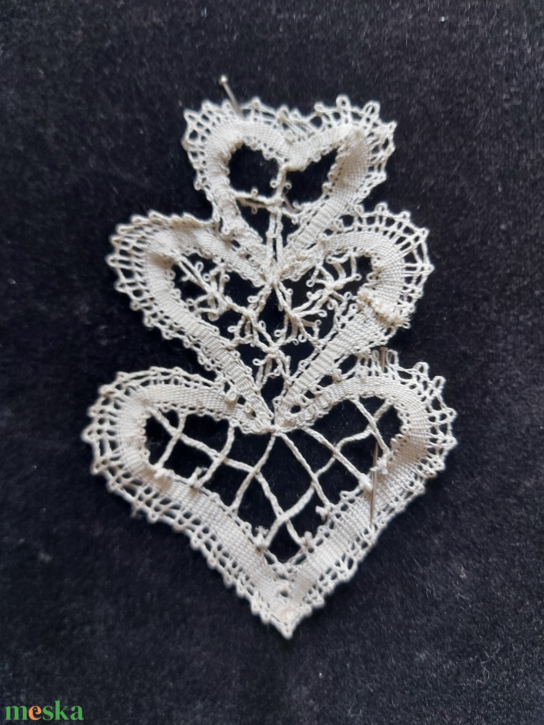 Szívecskés dísz - otthon & életmód - dekoráció - ajtó- és ablak dekoráció - ablakdísz - Meska.hu