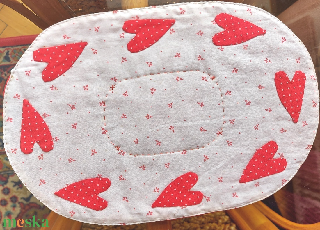Szívecskés alátét -  - Meska.hu