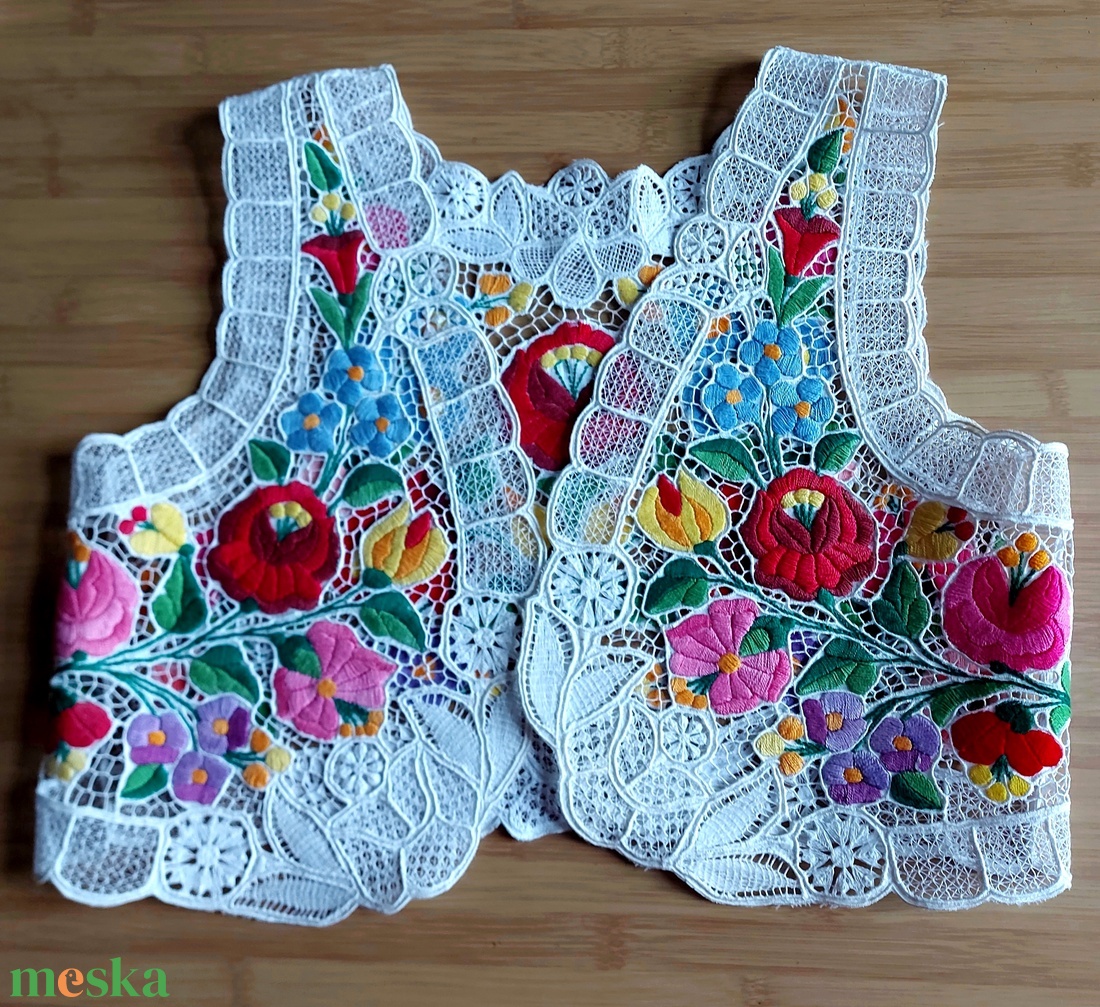 Színes hímzett mellény - ruha & divat - női ruha - mellény - Meska.hu Színes hímzett mellény - ruha & divat - női ruha - mellény - Meska.hu