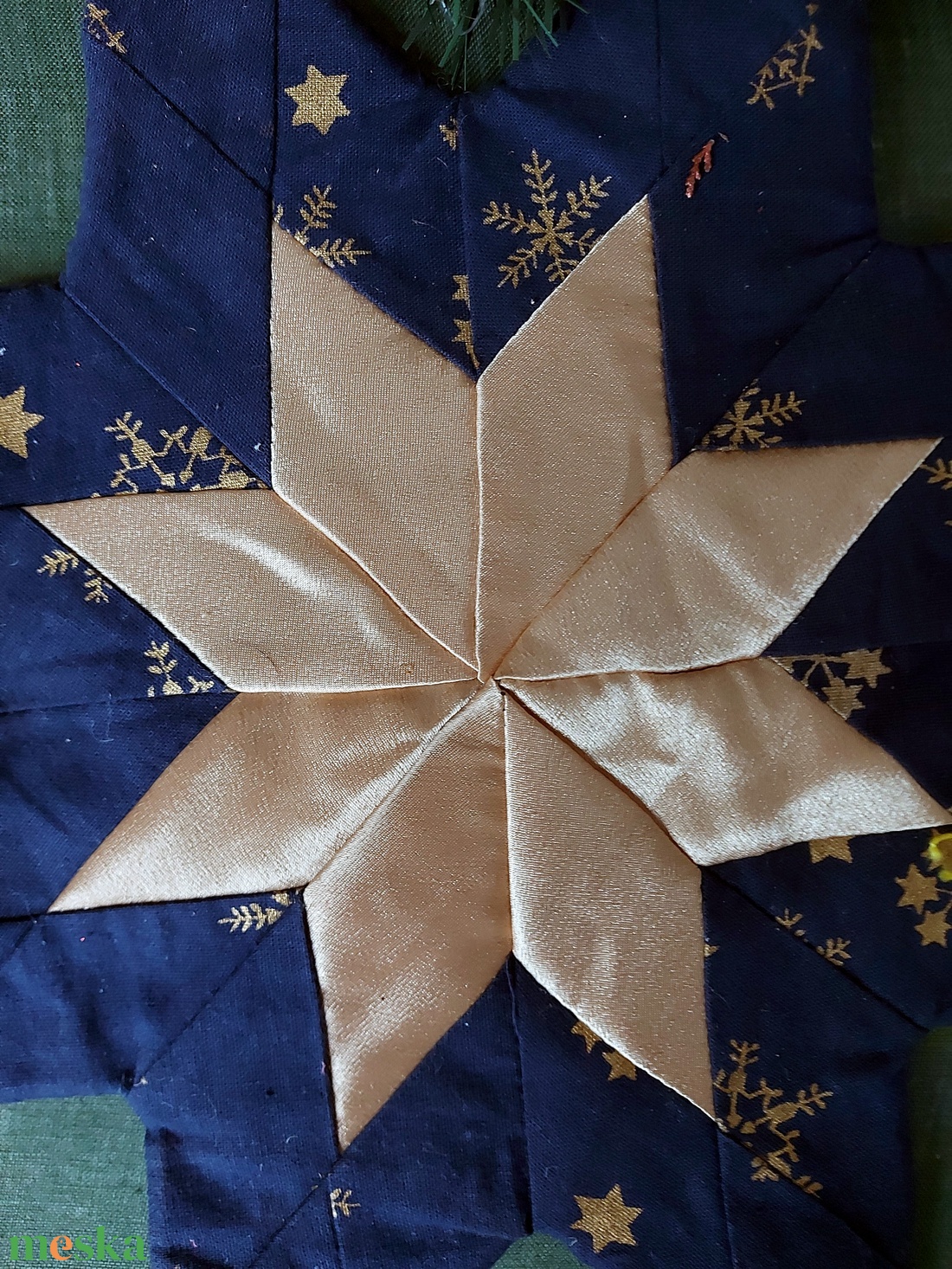 Karácsonyi textil dekoráció - karácsony - karácsonyi lakásdekoráció - ünnepi asztaldekoráció - Meska.hu