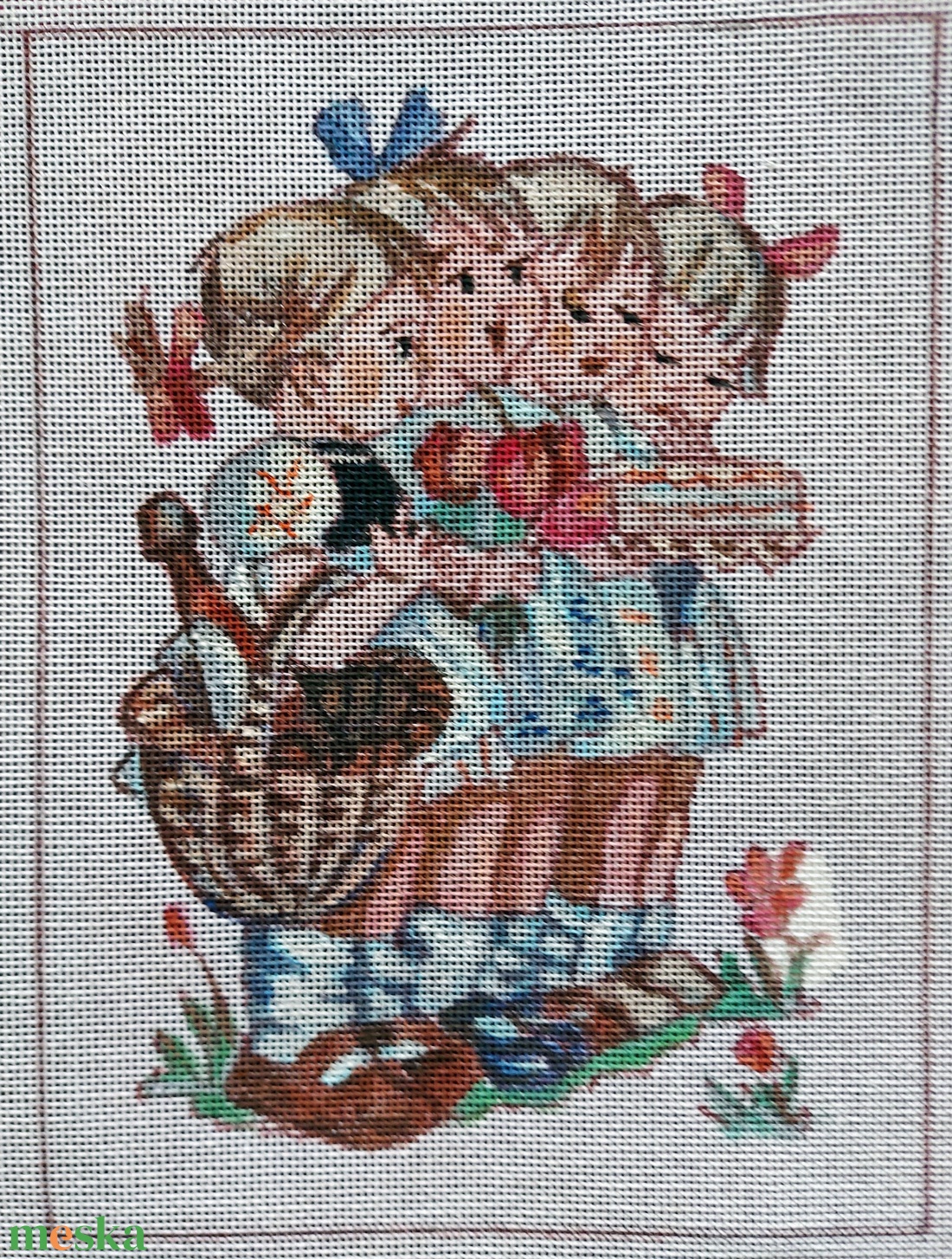 Gobelin alap - művészet - más művészeti ág - Meska.hu