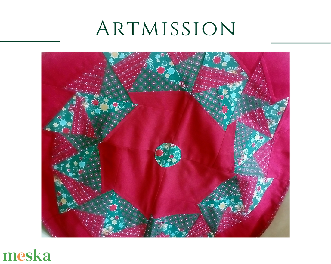 Patchwork terítő, piros köralakú, háromszög mintákkal - otthon & életmód - konyhafelszerelés, tálalás - tálalás - terítő - Meska.hu Patchwork terítő, piros köralakú, háromszög mintákkal - otthon & életmód - konyhafelszerelés, tálalás - tálalás - terítő - Meska.hu