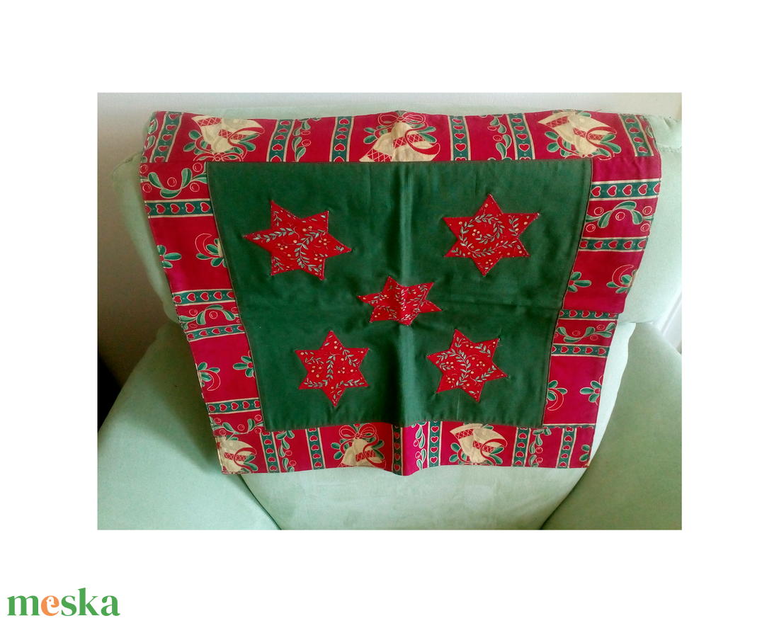 Patchwork kétoldalú terítő, csillag-télapó mintával - otthon & életmód - dekoráció - asztal és polc dekoráció - asztaldísz - Meska.hu Patchwork kétoldalú terítő, csillag-télapó mintával - otthon & életmód - dekoráció - asztal és polc dekoráció - asztaldísz - Meska.hu