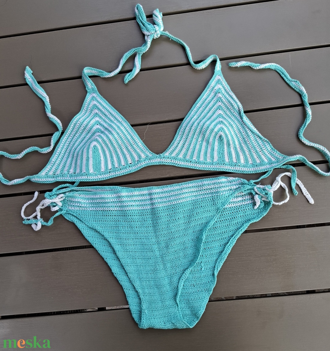 Horgolt bikini - ruha & divat - női ruha - fürdőruha & fehérnemű - Meska.hu Horgolt bikini - ruha & divat - női ruha - fürdőruha & fehérnemű - Meska.hu
