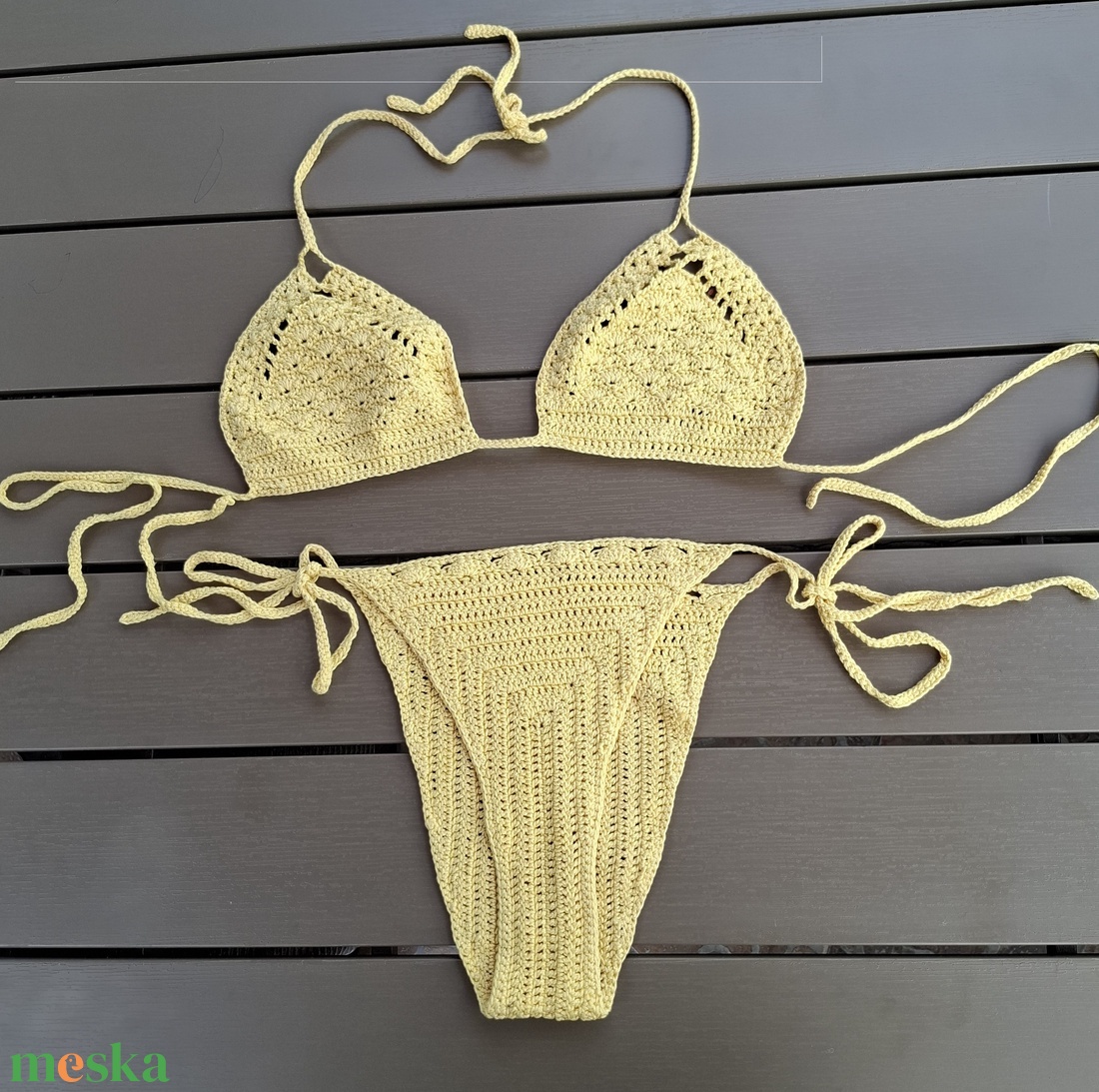 Horgolt bikini - ruha & divat - női ruha - fürdőruha & fehérnemű - Meska.hu Horgolt bikini - ruha & divat - női ruha - fürdőruha & fehérnemű - Meska.hu