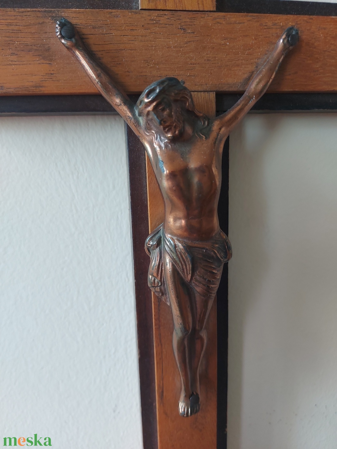 Antik fa  feszület  - otthon & életmód - dekoráció - dísztárgy - Meska.hu