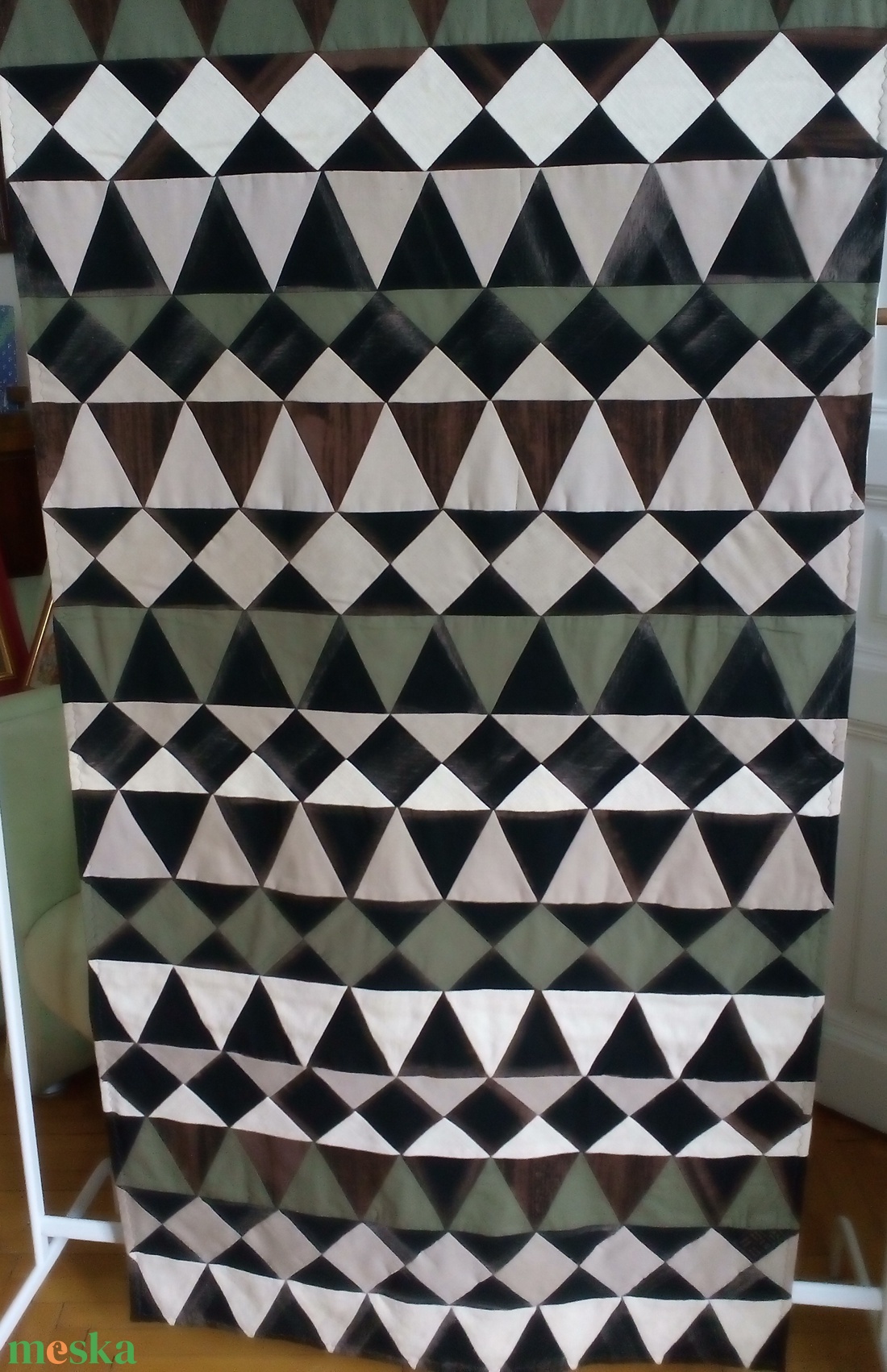 Patchwork falvédő - otthon & életmód - dekoráció - kép & falikép - mozaik kép - Meska.hu