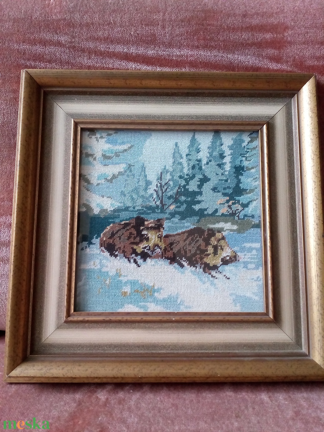 Gobelin kép - művészet - textilkép - gobelin - Meska.hu