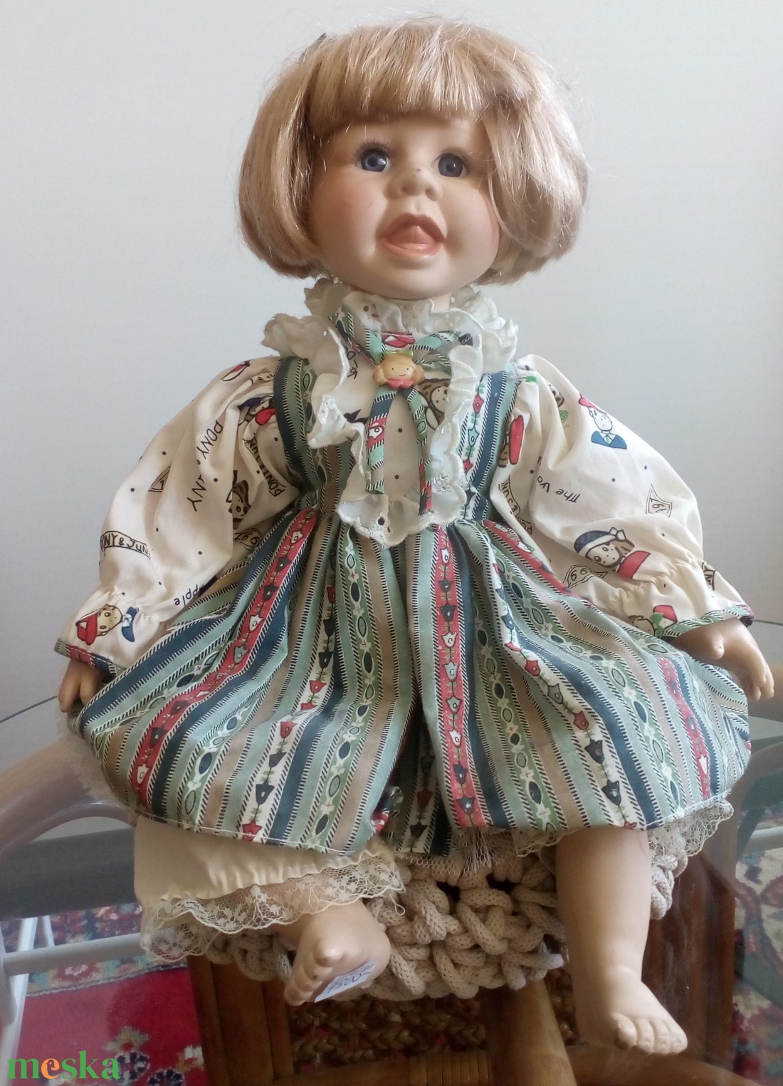 Antik baba  - játék & sport - baba & babaház - baba - Meska.hu