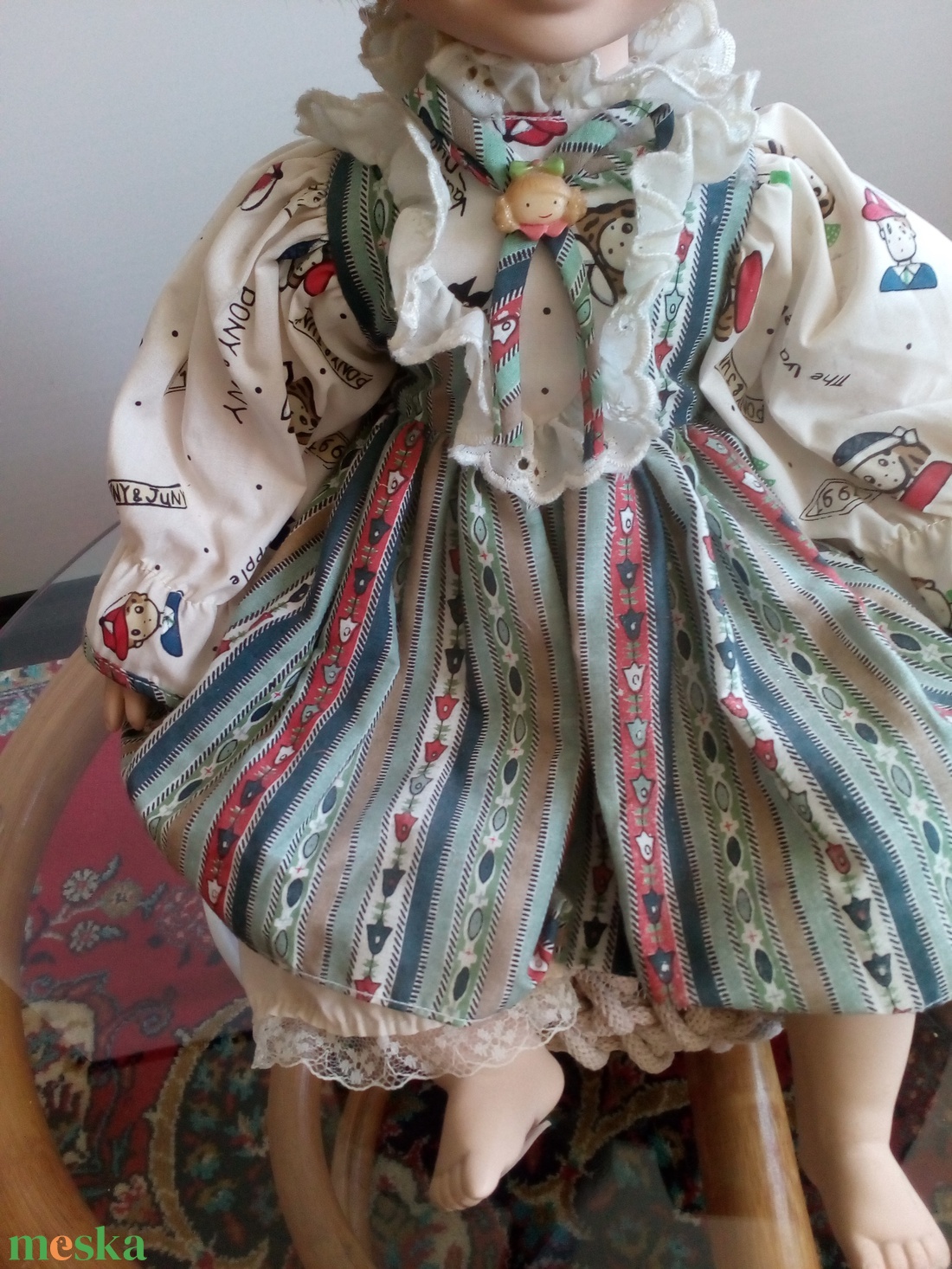 Antik baba  - játék & sport - baba & babaház - baba - Meska.hu