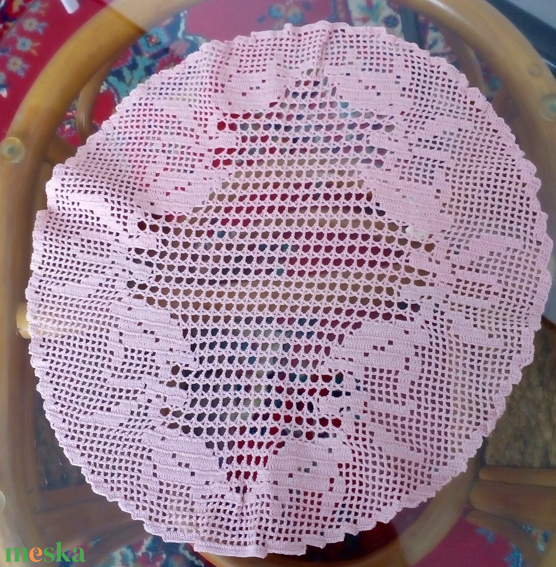 Horgolt terítő - otthon & életmód - dekoráció - asztal és polc dekoráció - horgolt & csipketerítő - Meska.hu