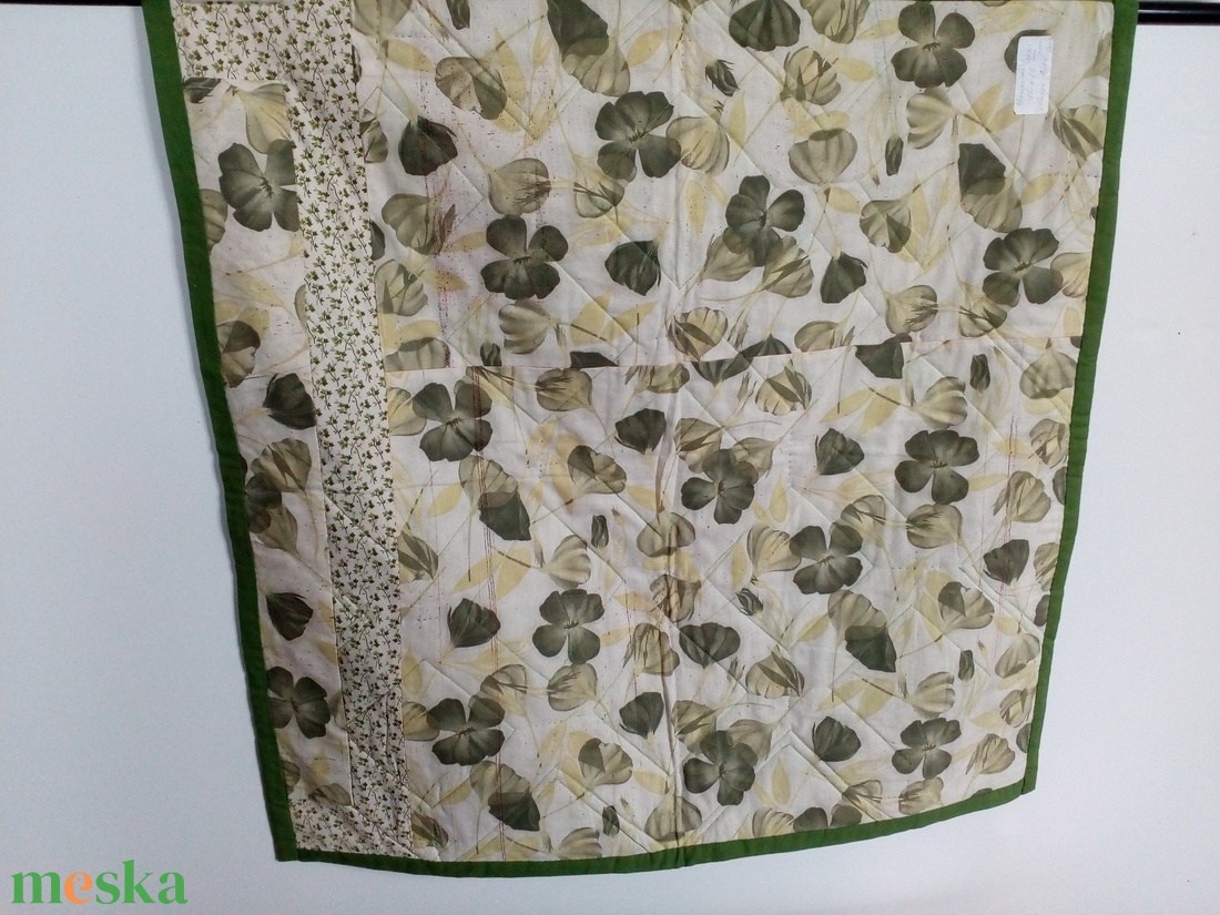 Patchwork falvédő, margaréták - otthon & életmód - dekoráció - kép & falikép - mozaik kép - Meska.hu