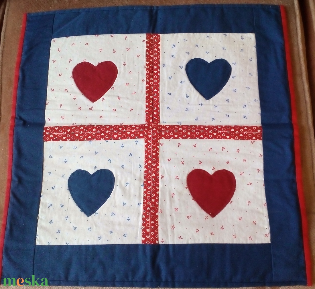 Patchwork textilkép - otthon & életmód - dekoráció - kép & falikép - vászonkép - Meska.hu