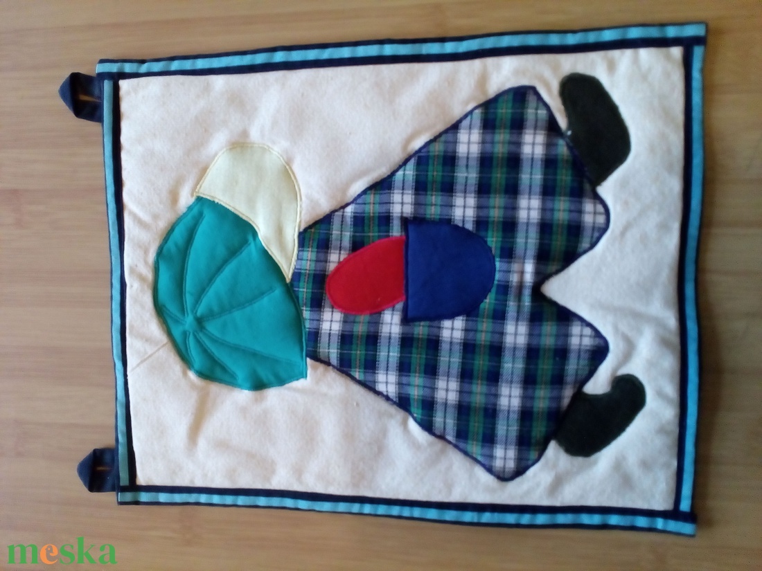 Patchwork textil falikép - otthon & életmód - dekoráció - kép & falikép - vászonkép - Meska.hu