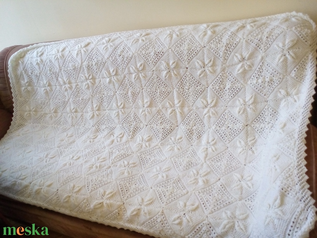 Kötött takaró - otthon & életmód - lakástextil - ágytakaró - Meska.hu