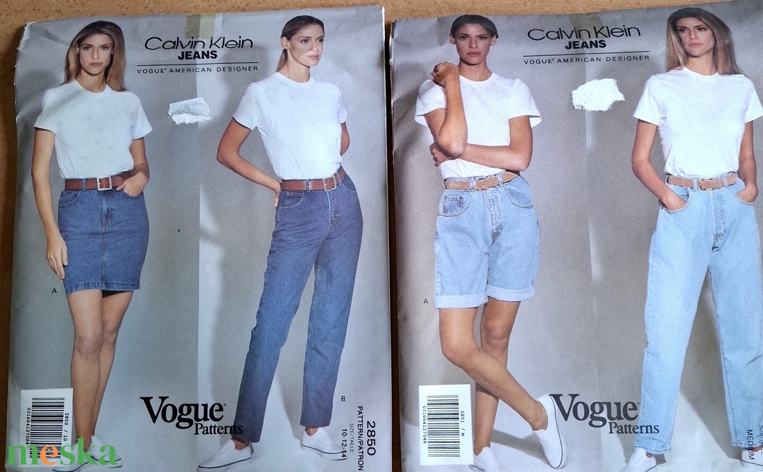 Vogue szabásminta csomagok - diy (csináld magad) - szabásminta, útmutató - varrás minták - Meska.hu