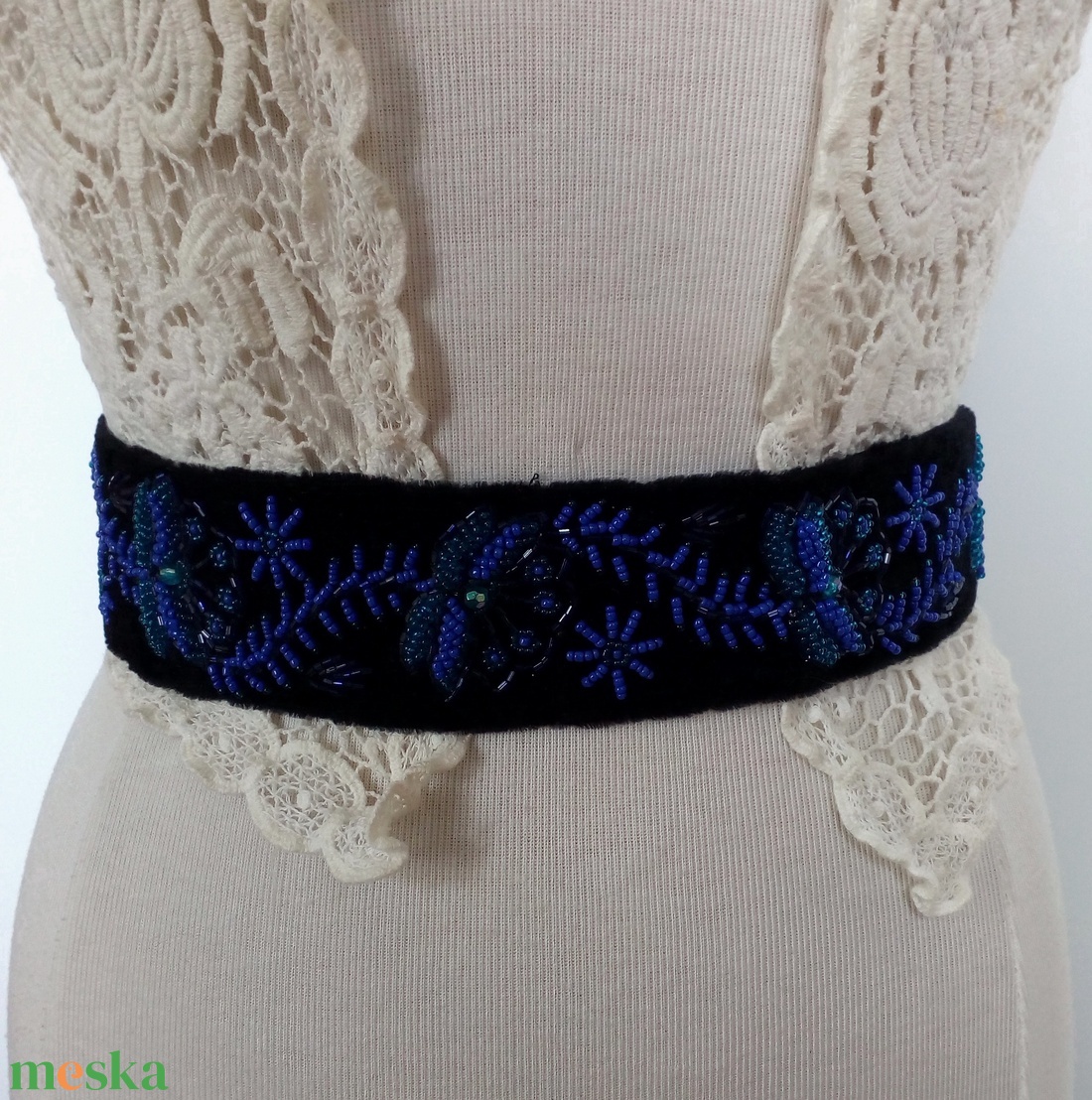 Gyöngyös öv - ruha & divat - női ruha - ruha - Meska.hu