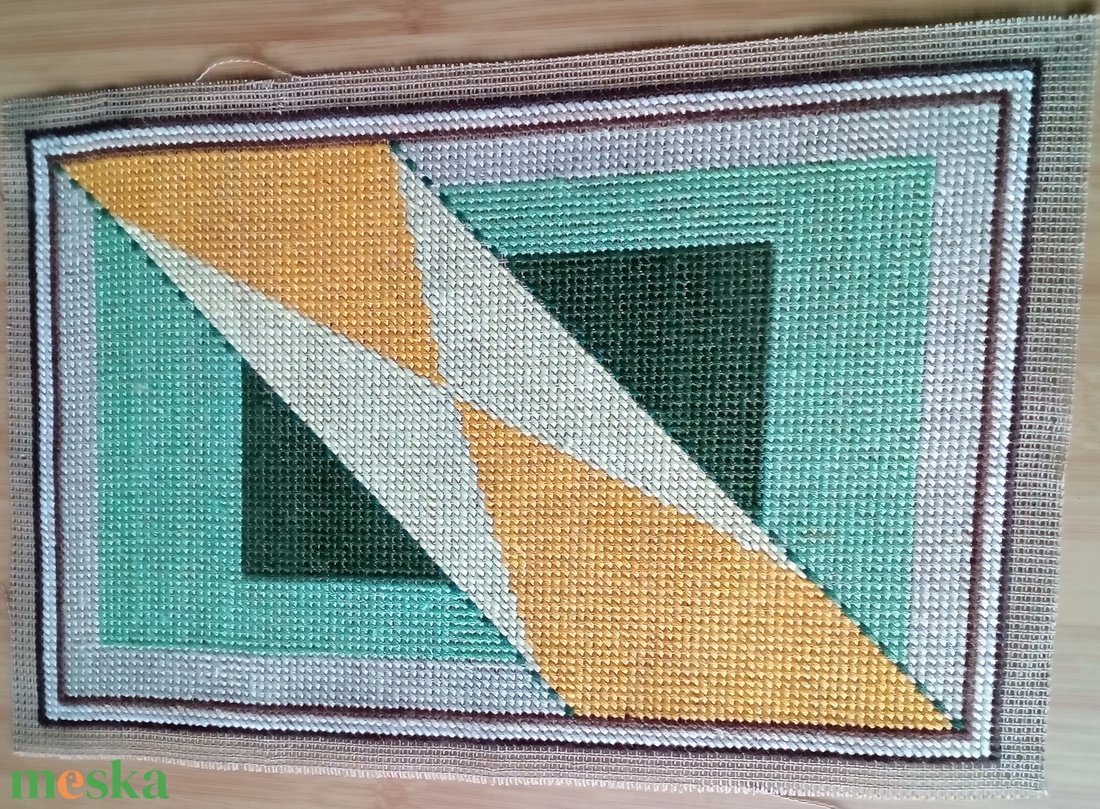 Gobelin hímzéssel készült kép - művészet - textilkép - gobelin - Meska.hu