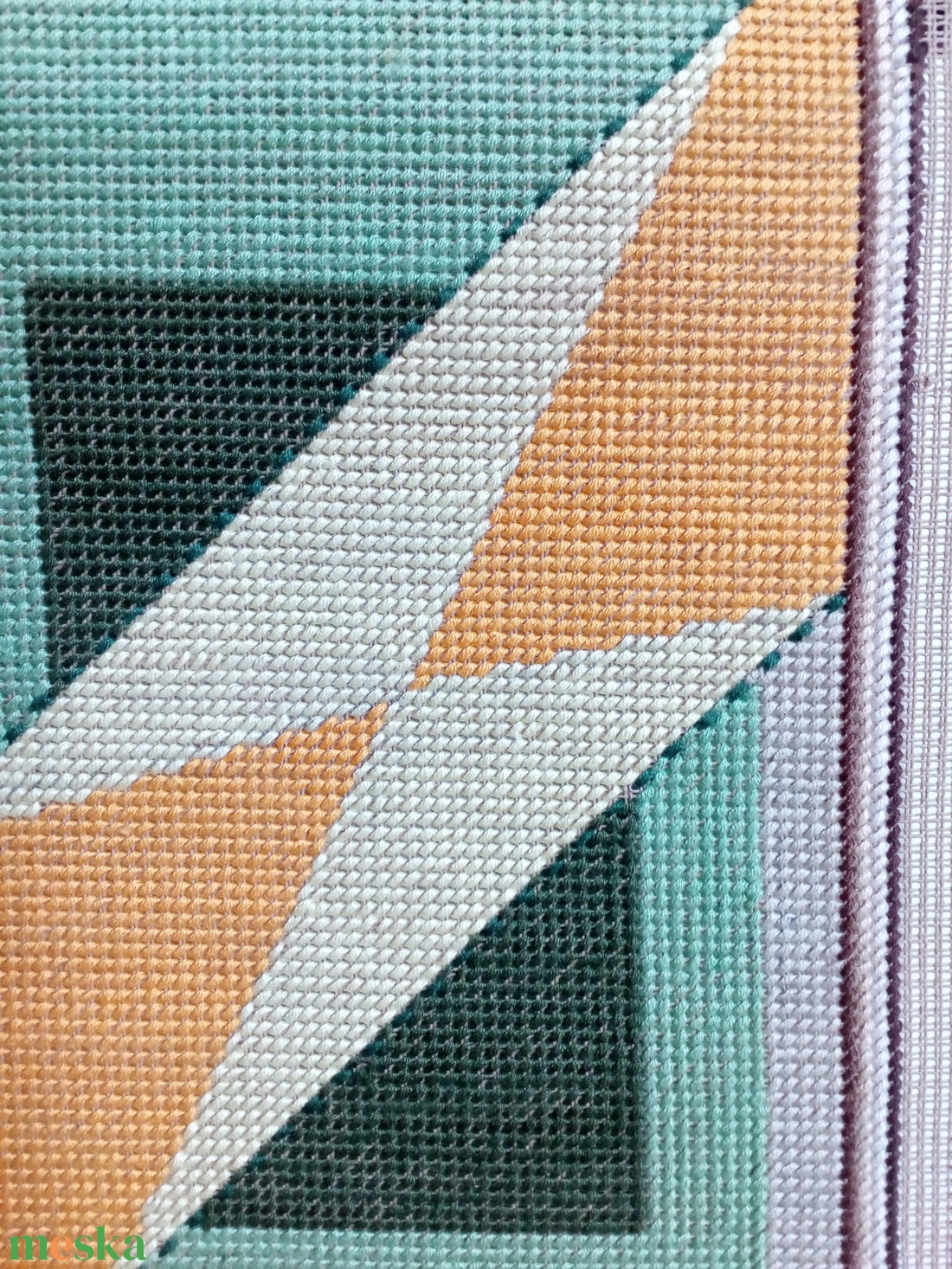 Gobelin hímzéssel készült kép - művészet - textilkép - gobelin - Meska.hu