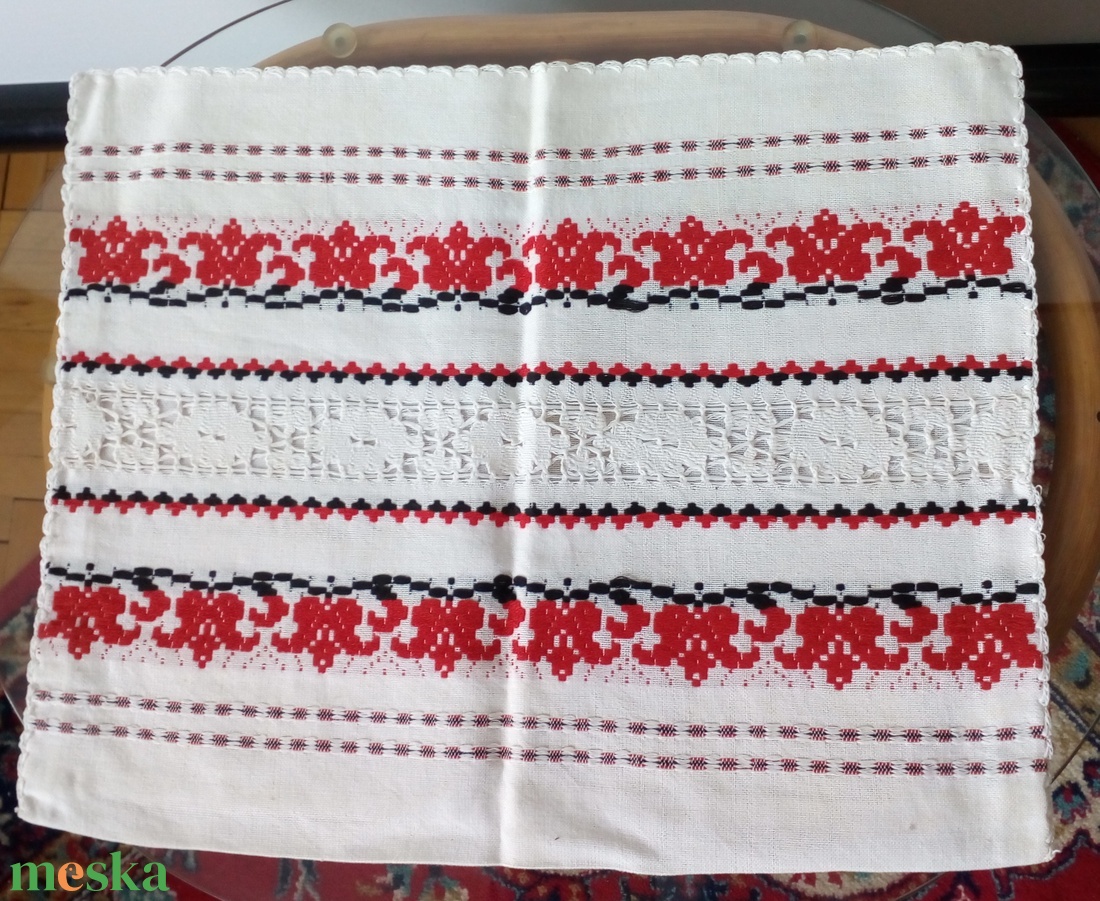 Szedett szőttes párnahuzat - otthon & életmód - lakástextil - párna & párnahuzat - díszpárnahuzat - Meska.hu