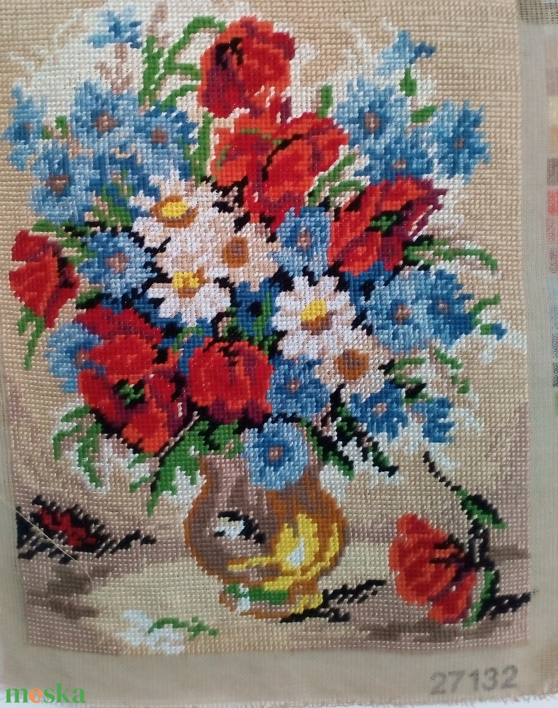 Kivarrott gobelin kép, keret nélkül - művészet - textilkép - gobelin - Meska.hu