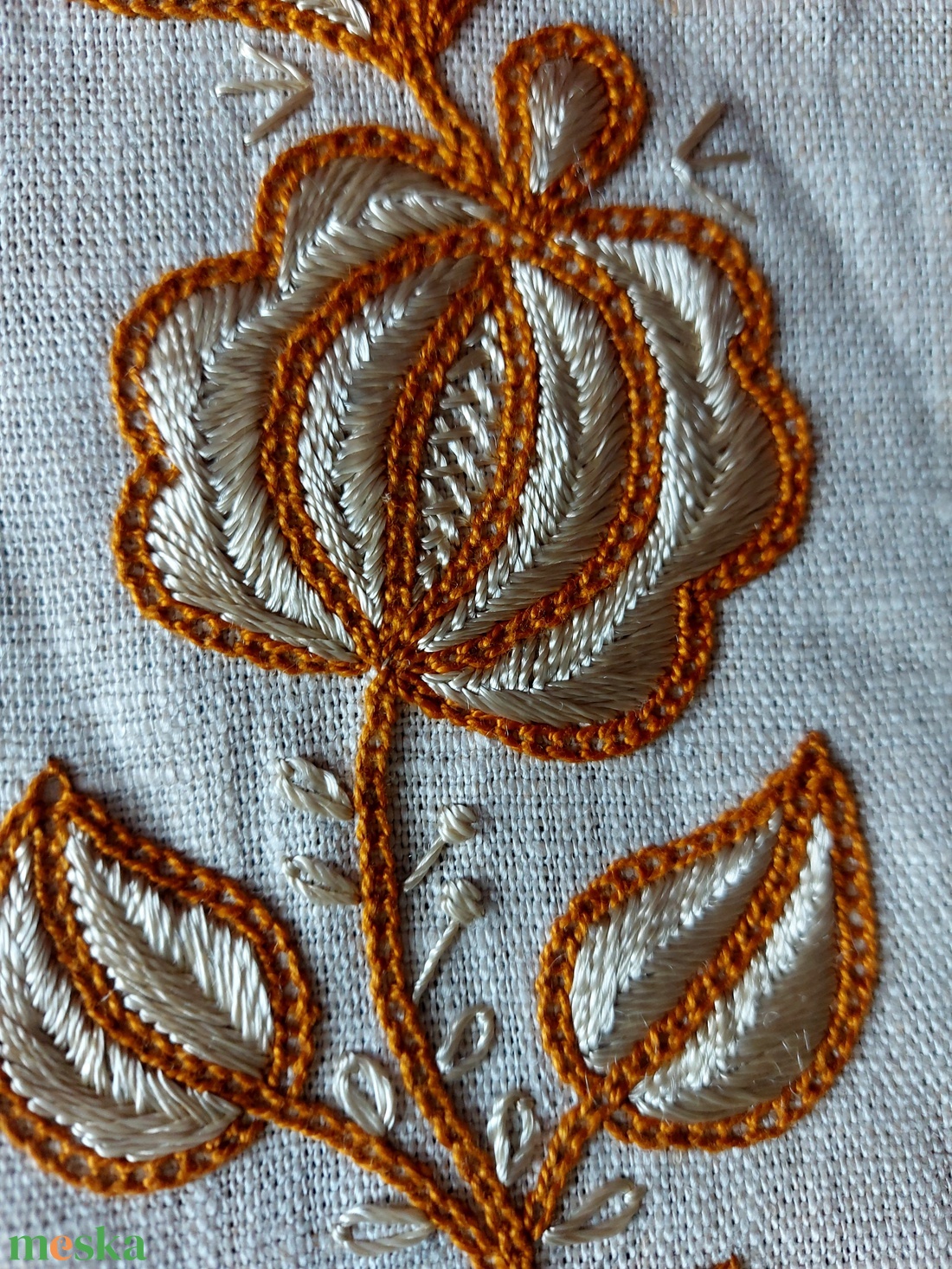   Asztali futó buzsáki boszorkányos  hímzéssel - otthon & életmód - lakástextil - abrosz, terítő - asztalfutó - Meska.hu