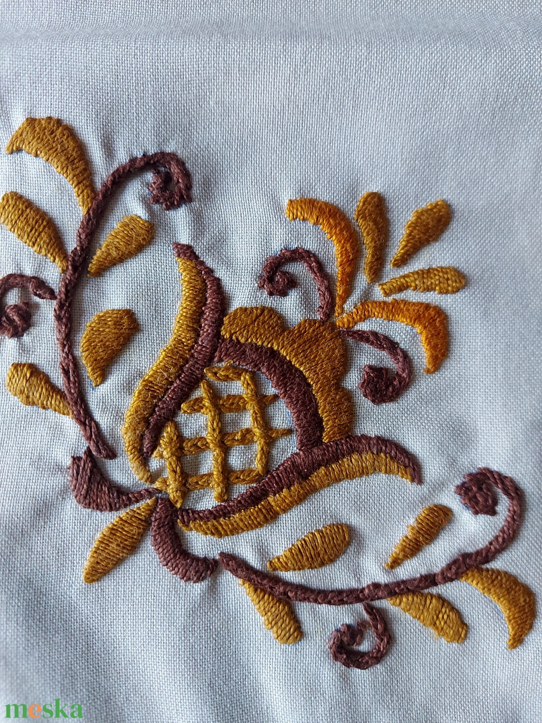   Hímzett asztali  szett  - otthon & életmód - lakástextil - abrosz, terítő - asztalfutó - Meska.hu