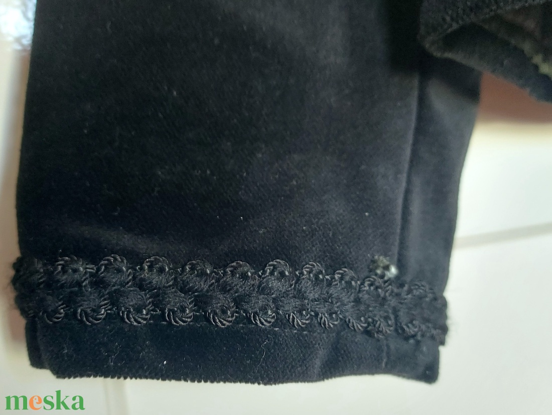 Vintage népviseleti bársony kabátka   - ruha & divat - női ruha - kabát - Meska.hu