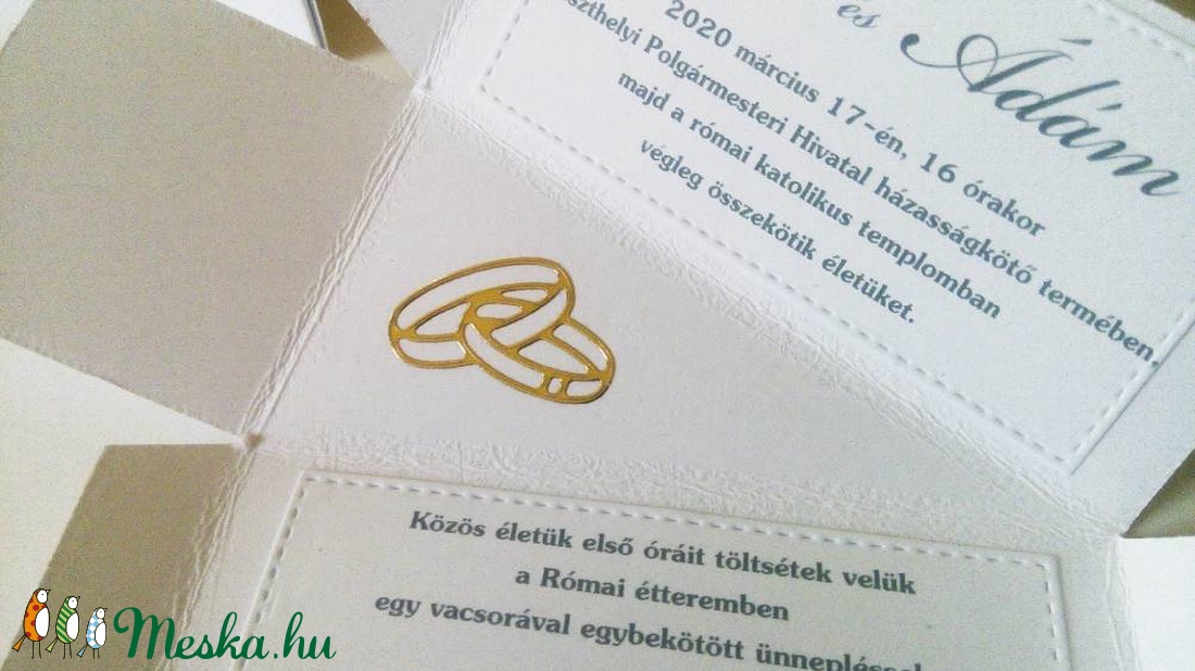 Esküvői meghívó Silver- white - esküvő - meghívó & kártya - Meska.hu Esküvői meghívó Silver- white - esküvő - meghívó & kártya - Meska.hu