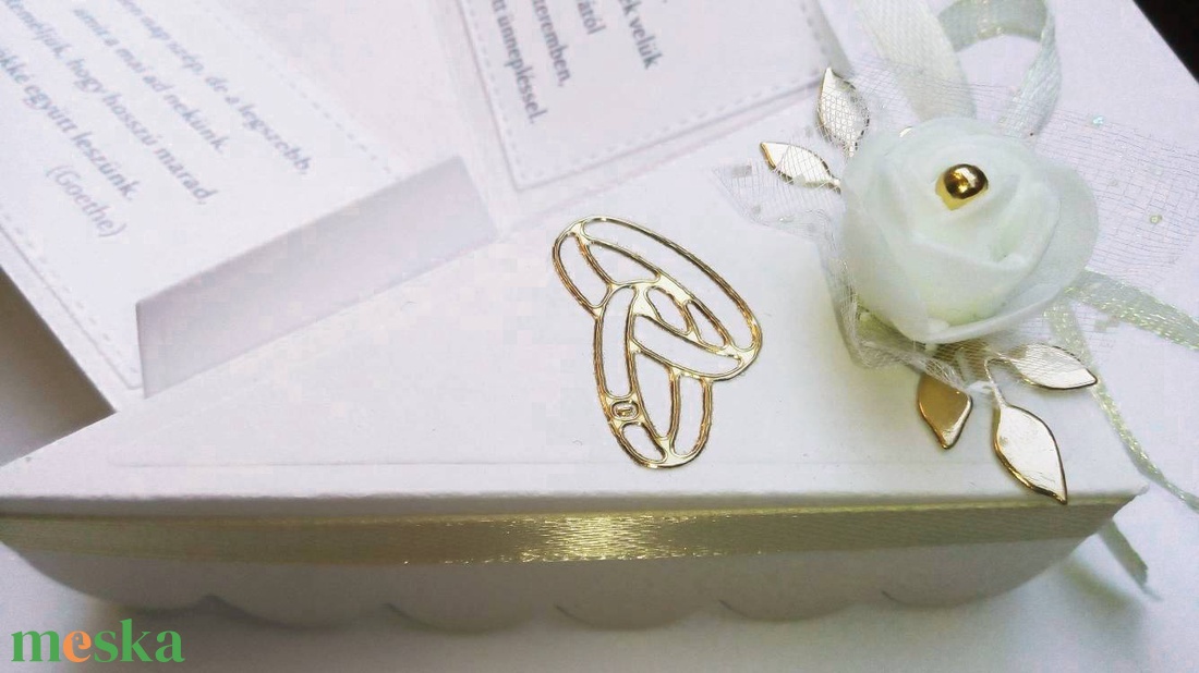 Esküvői meghívó Rose magic - esküvő - meghívó & kártya - Meska.hu