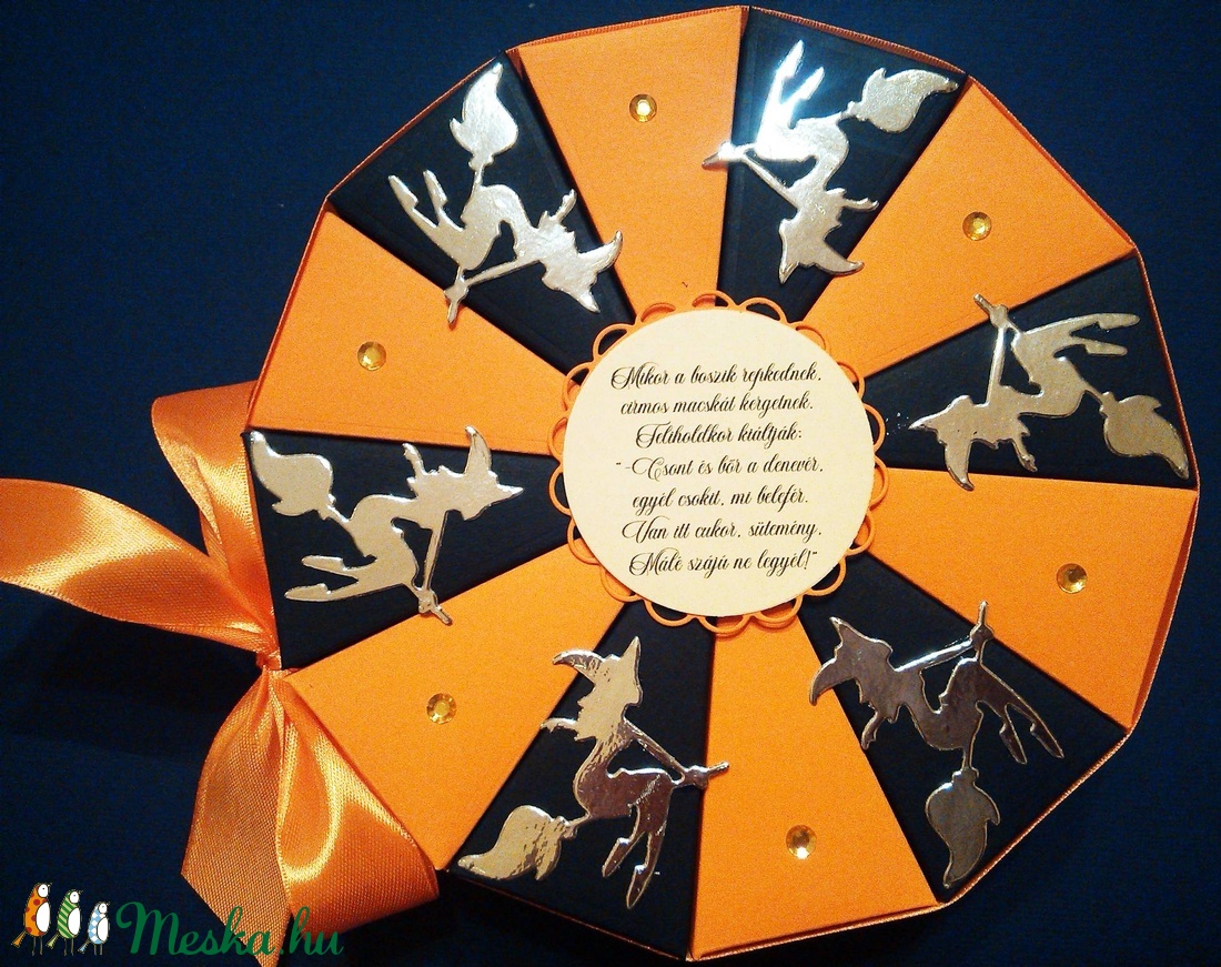 Silvercoffee papírtorta díszdoboz 12 szeletes - otthon & életmód - dekoráció - halloween - halloweeni meghívó, képeslap, ajándékkísérő - Meska.hu Silvercoffee papírtorta díszdoboz 12 szeletes - otthon & életmód - dekoráció - halloween - halloweeni meghívó, képeslap, ajándékkísérő - Meska.hu