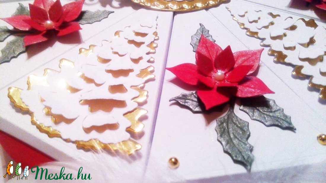 Papírtorta díszdoboz 10 szeletes - karácsony - karácsonyi ajándékozás - karácsonyi ajándékcsomagolás - Meska.hu Papírtorta díszdoboz 10 szeletes - karácsony - karácsonyi ajándékozás - karácsonyi ajándékcsomagolás - Meska.hu