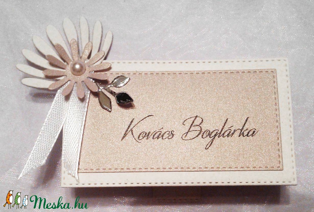 Ültetőkártya - esküvő - meghívó & kártya - meghívó - Meska.hu