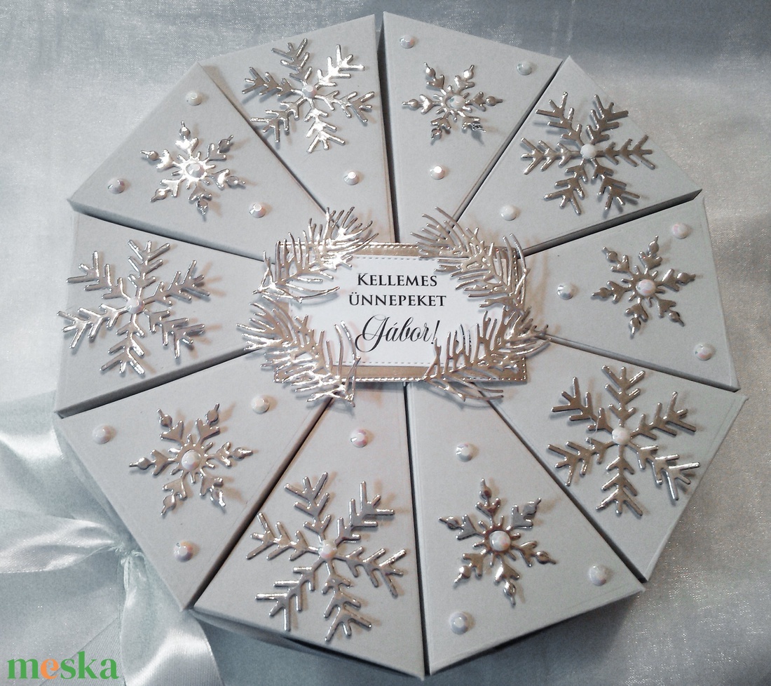 10 szeletes papírtorta - díszdoboz - karácsony - karácsonyi ajándékozás - karácsonyi ajándékcsomagolás - Meska.hu 10 szeletes papírtorta - díszdoboz - karácsony - karácsonyi ajándékozás - karácsonyi ajándékcsomagolás - Meska.hu