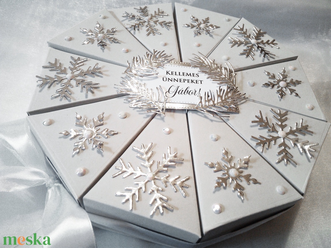 10 szeletes papírtorta - díszdoboz - karácsony - karácsonyi ajándékozás - karácsonyi ajándékcsomagolás - Meska.hu 10 szeletes papírtorta - díszdoboz - karácsony - karácsonyi ajándékozás - karácsonyi ajándékcsomagolás - Meska.hu