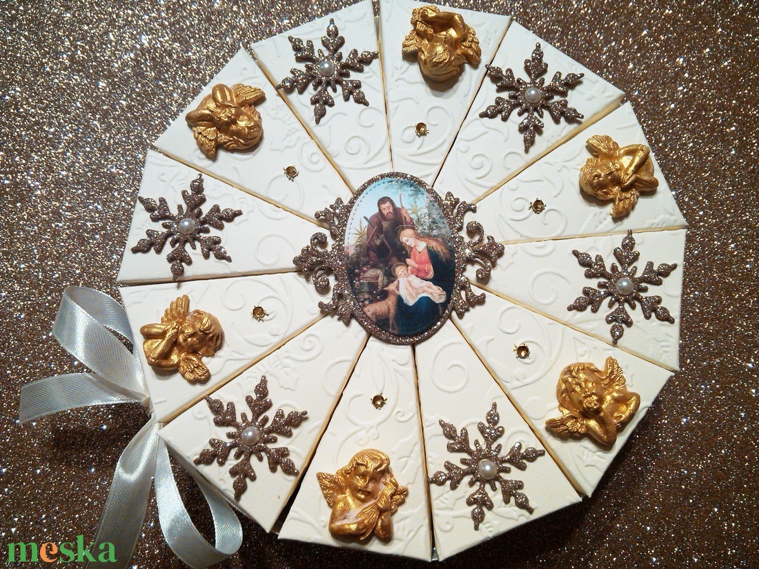 10 vagy 12 szeletes karácsonyi papírtorta - díszdoboz - karácsony - mikulás - mikulás ajándékok - Meska.hu 10 vagy 12 szeletes karácsonyi papírtorta - díszdoboz - karácsony - mikulás - mikulás ajándékok - Meska.hu