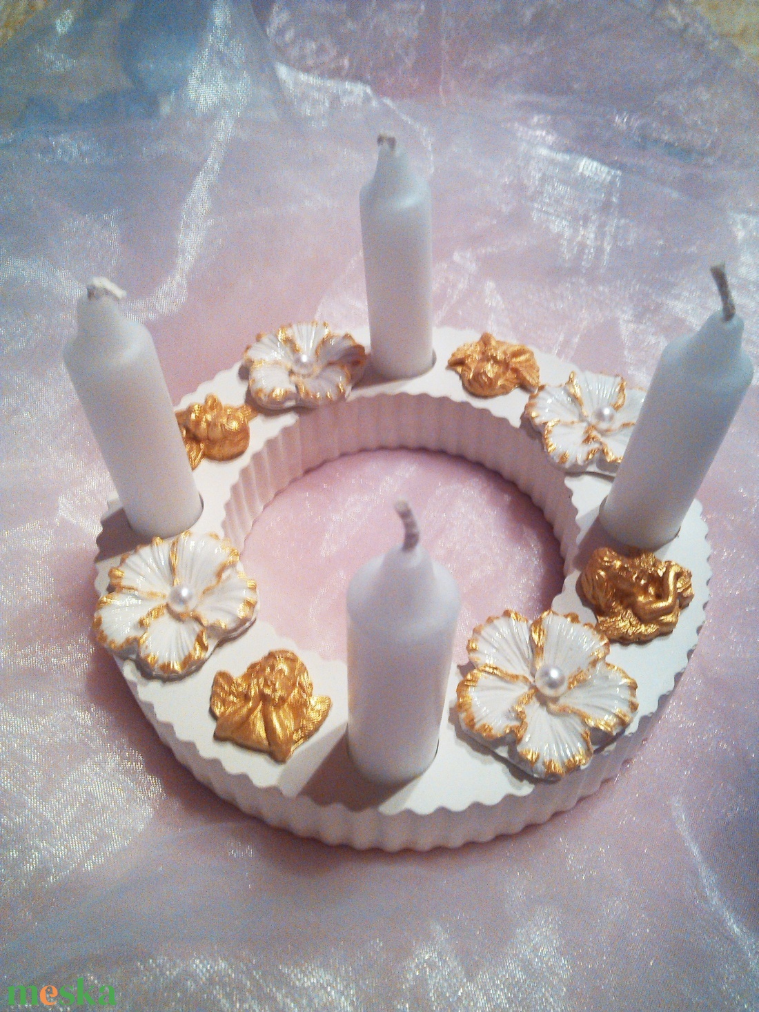 Adventi koszorú - karácsony - adventi díszek - adventi koszorú - Meska.hu Adventi koszorú - karácsony - adventi díszek - adventi koszorú - Meska.hu