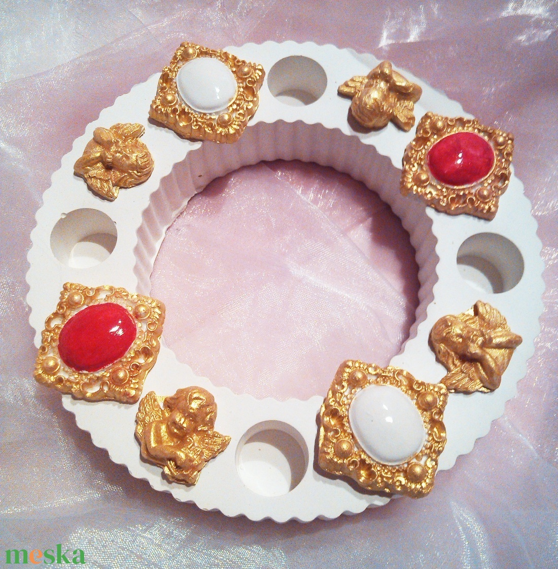 Adventi koszorú - karácsony - adventi díszek - adventi koszorú - Meska.hu