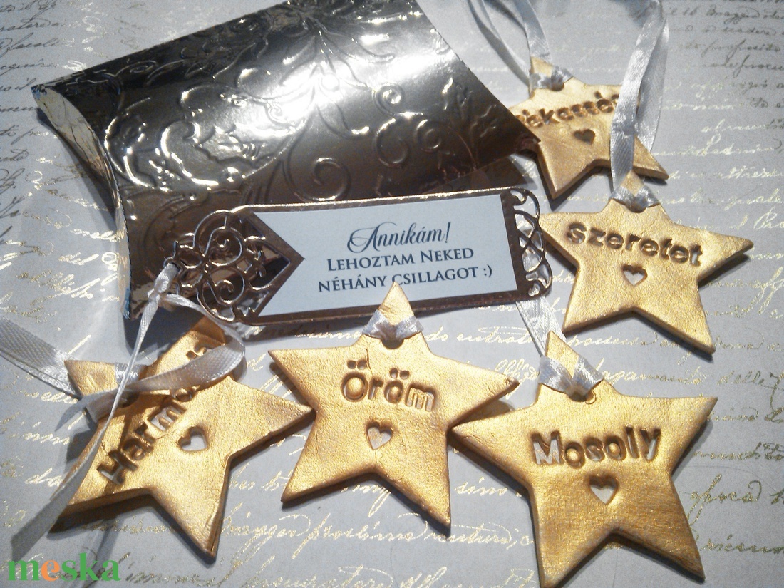 Lehozom neked a csillagokat!! :) - karácsony - karácsonyi lakásdekoráció - karácsonyi manók, figurák - Meska.hu