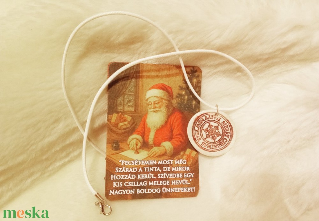 2 szett különleges karácsonyi nyaklánc! - - Meska.hu 2 szett különleges karácsonyi nyaklánc! - - Meska.hu